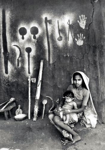 Numbered edition reproductions of Photographs in ruralscape by modern Indian Artist Jyoti Bhatt.