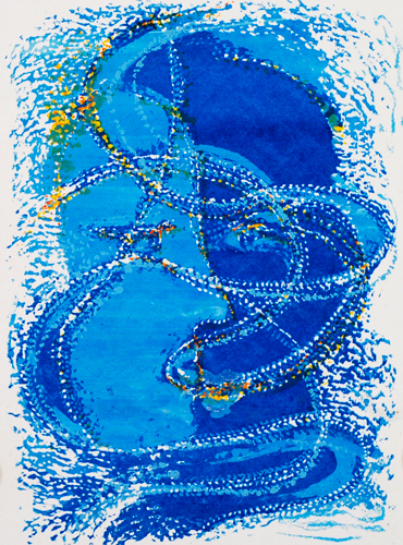Art Intaglio: Serigraph: Kavita Nayar: Whirlpool (2)
