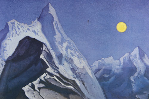 Offset Prints of still life in landscape by Modern International Artist Nicholas Roerich.