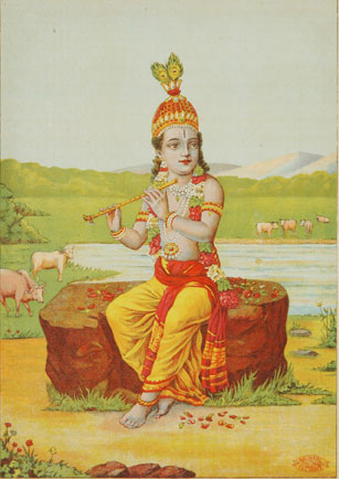 Open edition reproductions of figurative Indian Gods and Goddesses by Indian Artist Ravi Varma Press.