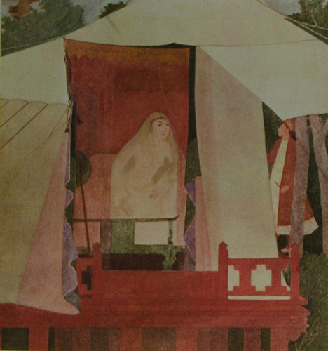 Open edition reproductions of narrative men and women by modern Indian Artist Abanindranath Tagore.