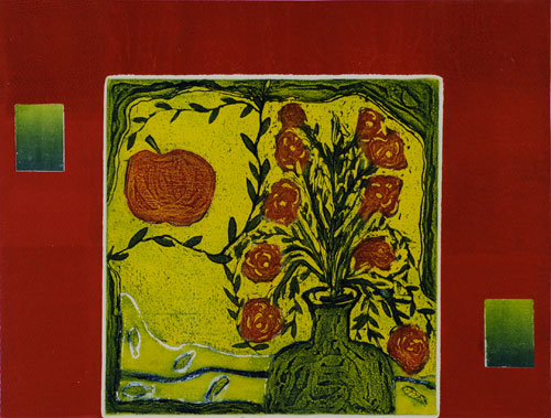 Art Intaglio: Etching: Abdul Salam: Beginning II
