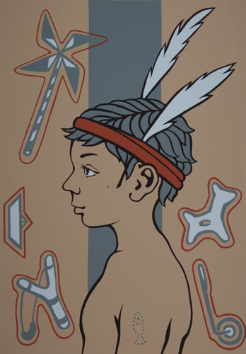 Serigraph by contemporary Indian Artist Ambarish Nandan