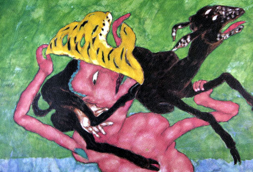 Limited edition reproductions of narrative wild life by modern Indian Artist Amit Ambalal.