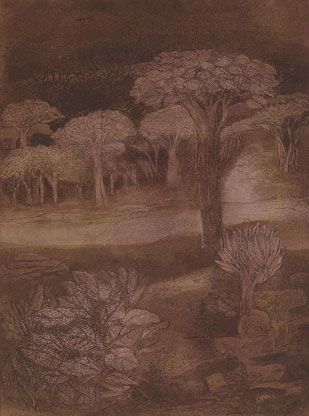 Original graphic print by Indian Artist Ananthiah