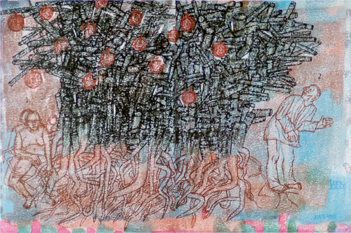 Offset Prints by Contemporary Indian Artist Arpita Singh