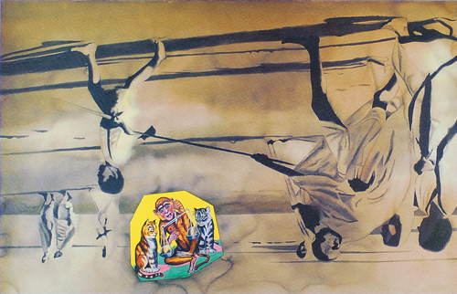 Limited Edition Reproduction of Re-imagining Bapu by Contemporary Indian Artist Atul Dodiya