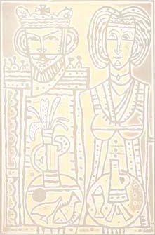 Intaglio print by contemporary Indian Artist R.B.Bhaskaran