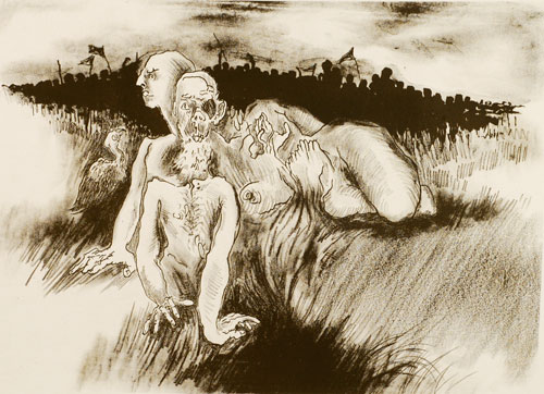 Art Intaglio: Lithograph: Bhaskar: Untitled