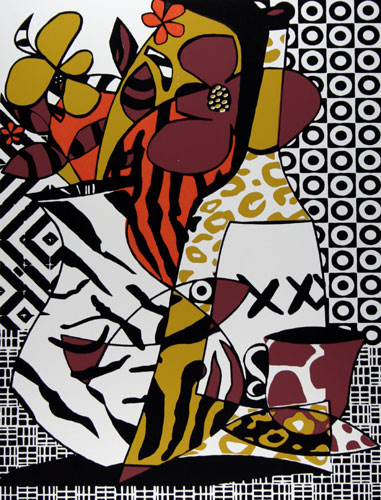 Etching by Indian Artist Brinda Chudasama - Miller