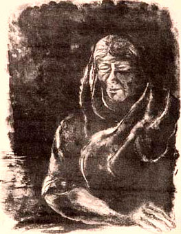 Lithograph by contemporary Indian Artist Fawad Tamkanat