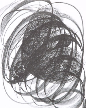 Planographic print by contemporary Indian Artist S.L.Jagdeesh