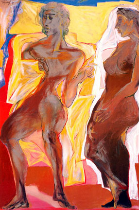 Limited edition prints of Figurative Nudes and Erotic by contemporary Indian Artist Jatin Das.