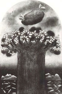 Original print by contemporary Indian Artist JMS Mani