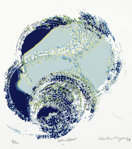 Art Intaglio: Serigraphs: Kavita Nayar: Whirlpool (1)