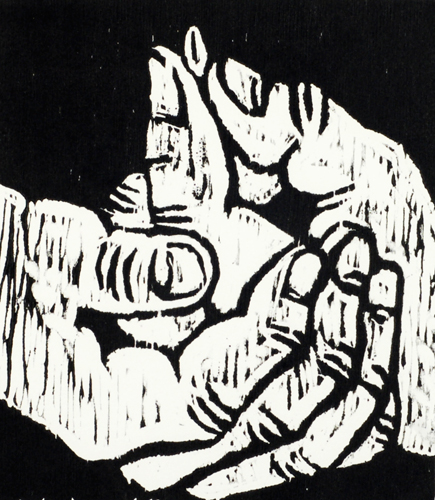 Art Intaglio: Woodcut: Maggie Jennings: In our hands