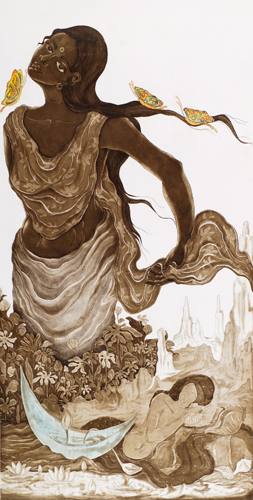 Art Intaglio: Etching: Mamta: Untitled