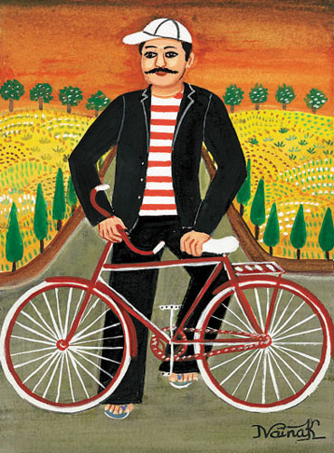 Numbered edition prints of figurative men by contemporary Indian Artist Nayanaa Kanodia.