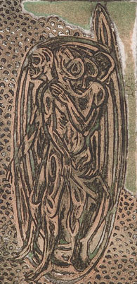 Nudes & erotic in intaglio print by Indian Artist Nanayakkera