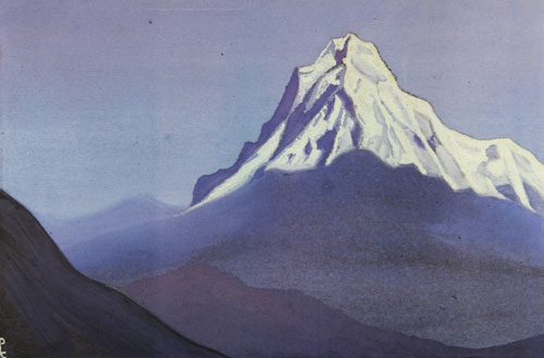 Offset Prints of still life in landscape by Modern International Artist Nicholas Roerich.