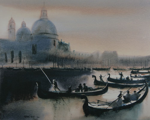 Giclee by contemporary Indian Artist Paresh Maity