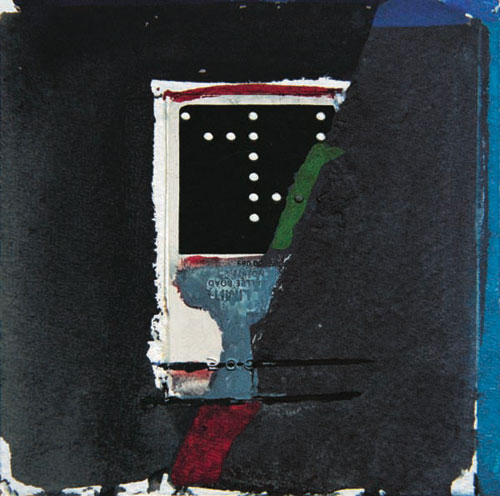 Signed edition reproductions of An Abstract by contemporary Indian Artist Prabhakar Kolte.
