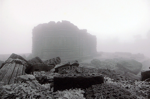 Giclee prints of archtectural photographs of contemporary Indian Artist Rahul Gajjar