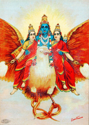 Open Edition Prints of narrative Indian Gods and Goddesses by Indian Artist Ravi Varma Press.