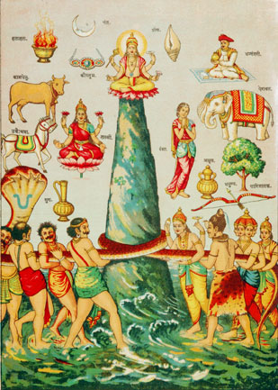 Open Edition Prints of narrative mythology by Indian Artist Ravi Varma Press.