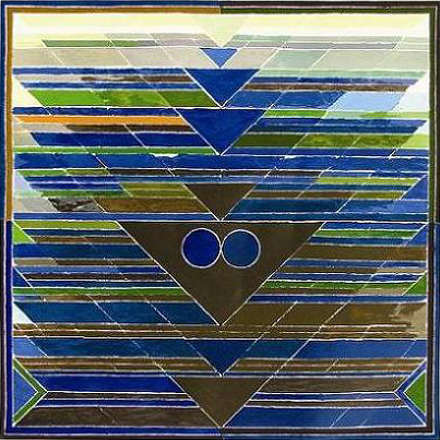 Limited Edition Prints of symbolic Yantra by modern Indian Artist S.H.Raza