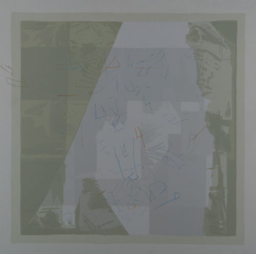 Abstract in Serigraph by contemporary Indian Artist Seema Ghurayya