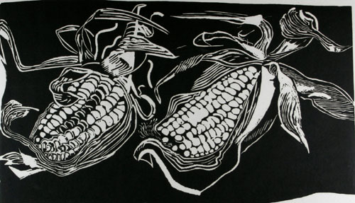 Intaglio print by Indian Artist Shalini