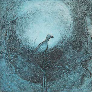 Original Print by modern Indian Artist Suhas Roy