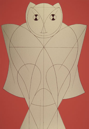 Planogarphy Print by contemporary Indian Artist Sutanu Chatterjee