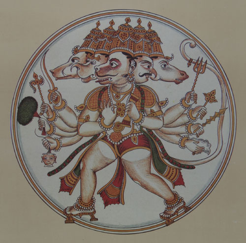 Open Edition Reproductions of figurative gods and goddesses by Indian Folk Artist.