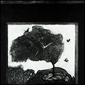 Intaglio print by modern Indian Artist Amitabh Banerjee