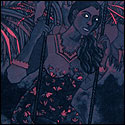 Graphic print by contemporary Indian Artist Anjani Reddy
