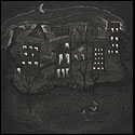 Graphic print by contemporary Indian Artist Debangana Chatterjee