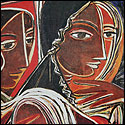 Offset Prints of narrative women by modern Asian Artist George Keyt.