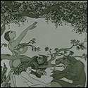 Nudes & erotic by contemporary Indian Artist Gouri Vemula using etching as a medium