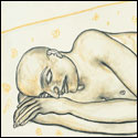 Limited edition prints A serigraph of Narrative Men by contemporary Indian Artist Jogen Chowdhury.
