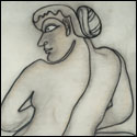 Limited edition prints A serigraph of Narrative nudes and erotic by contemporary Indian Artist Jogen Chowdhury.
