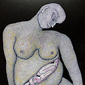 Offset Prints by Contemporary Indian Artist Jogen Chowdhury