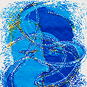 Art Intaglio: Serigraph: Kavita Nayar: Whirlpool (2)