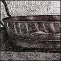 Intaglio print by Indian Artist Krupa Makhija