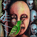 Original Print by contemporary Indian Artist Lwihwr Lwihwr Mushahary