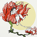 Art Intaglio: Screenprint: Moutushi Banerjee: Re - birth