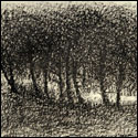 Planographic print by modern Indian Artist Paramjit Singh
