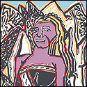 Original Graphic Print by contemporary Indian Artist Prasun Kanti Bhattacharya