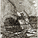 Art Intgalio: Etching: Prafulli Vartak: Sugar Lift Ground